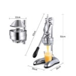 Extra Heavy Duty Stainless Steel Hand Press Manual Citrus & Fruit Squeezer – Commercial